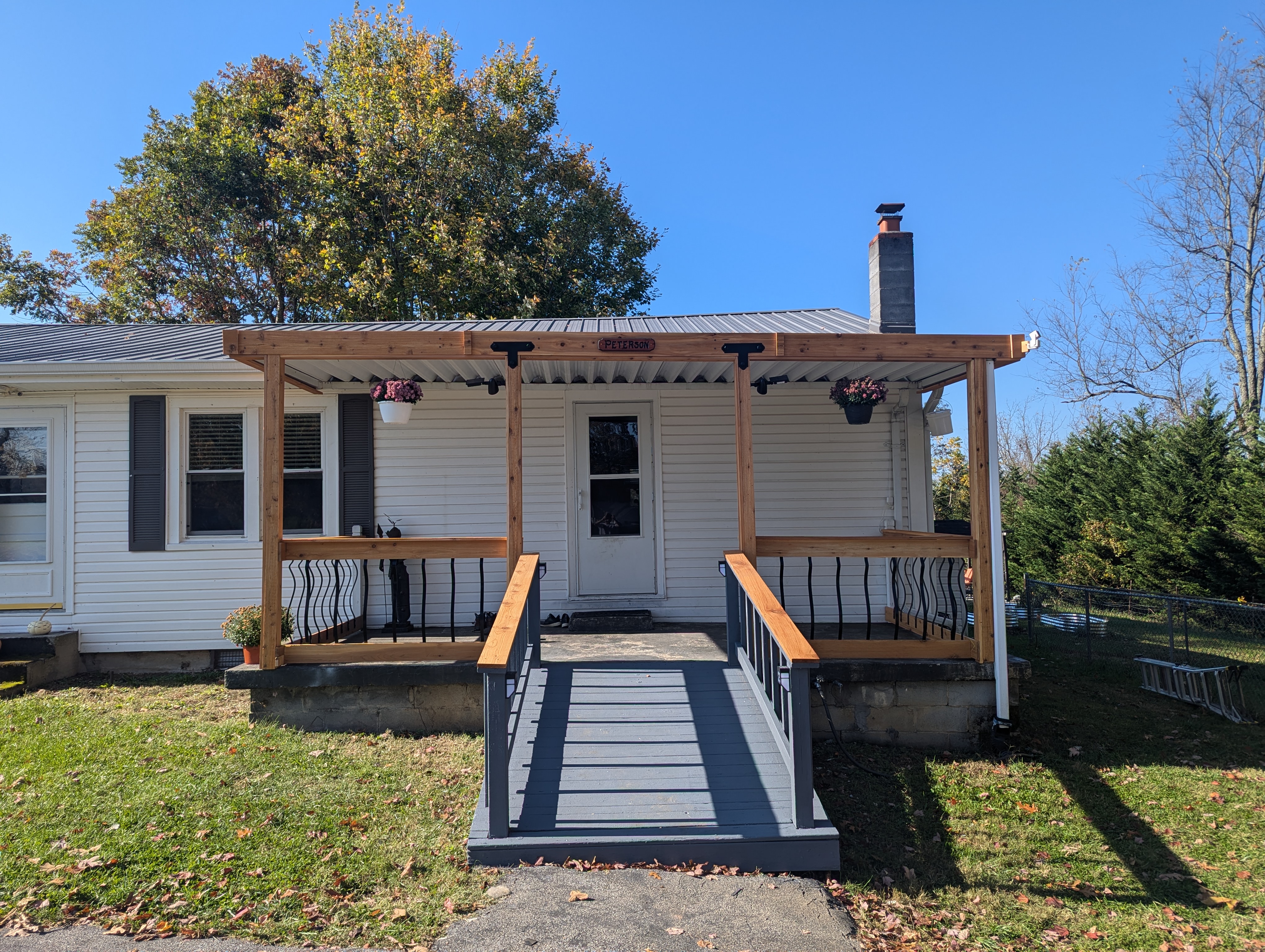 Porch upgrade - View 5